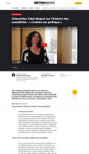 copie d'écran article video retronews